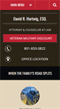 Mobile Screenshot of hartwig-law.com